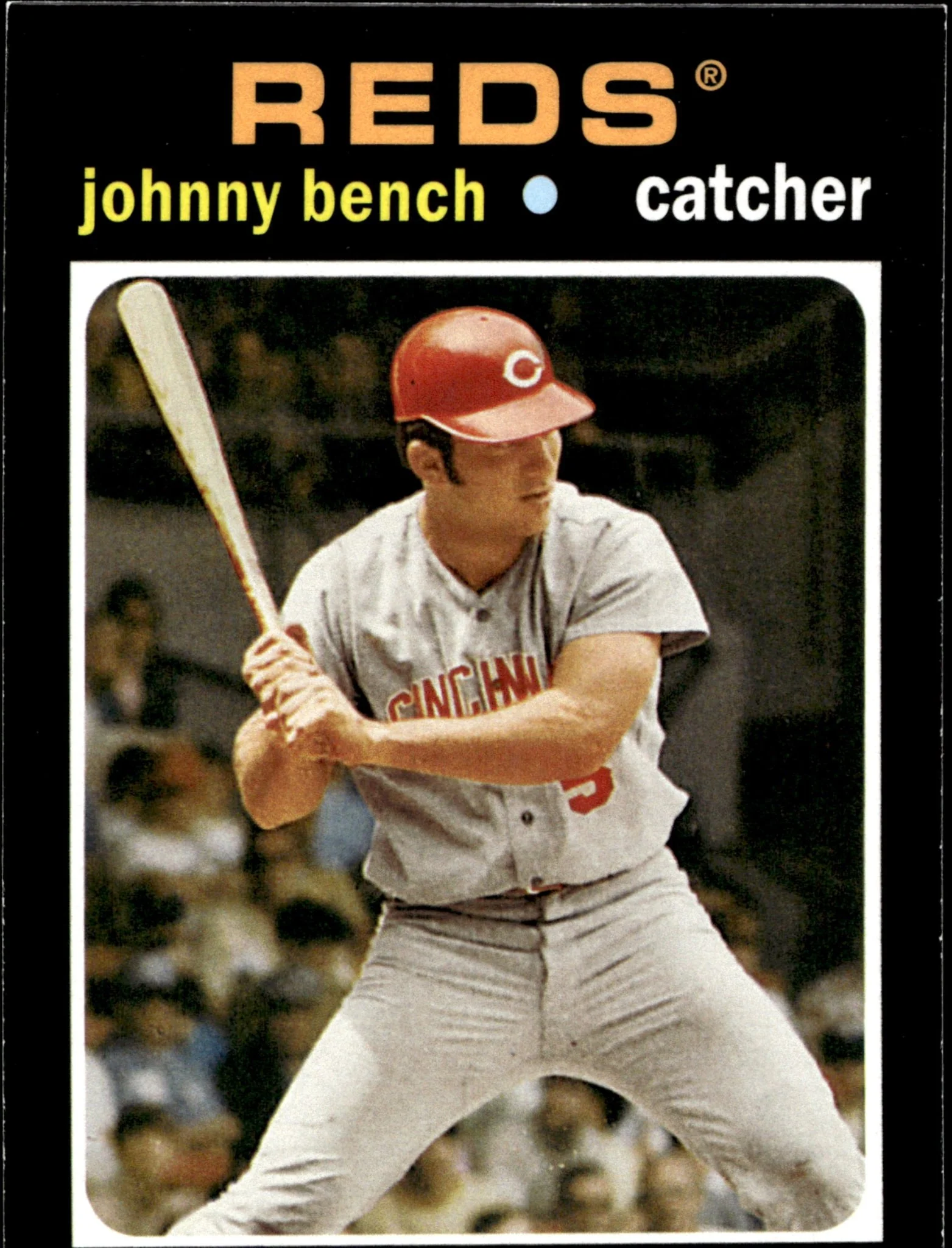 Johnny Bench 2013 Topps Update Series Mini Reprint #TM-28