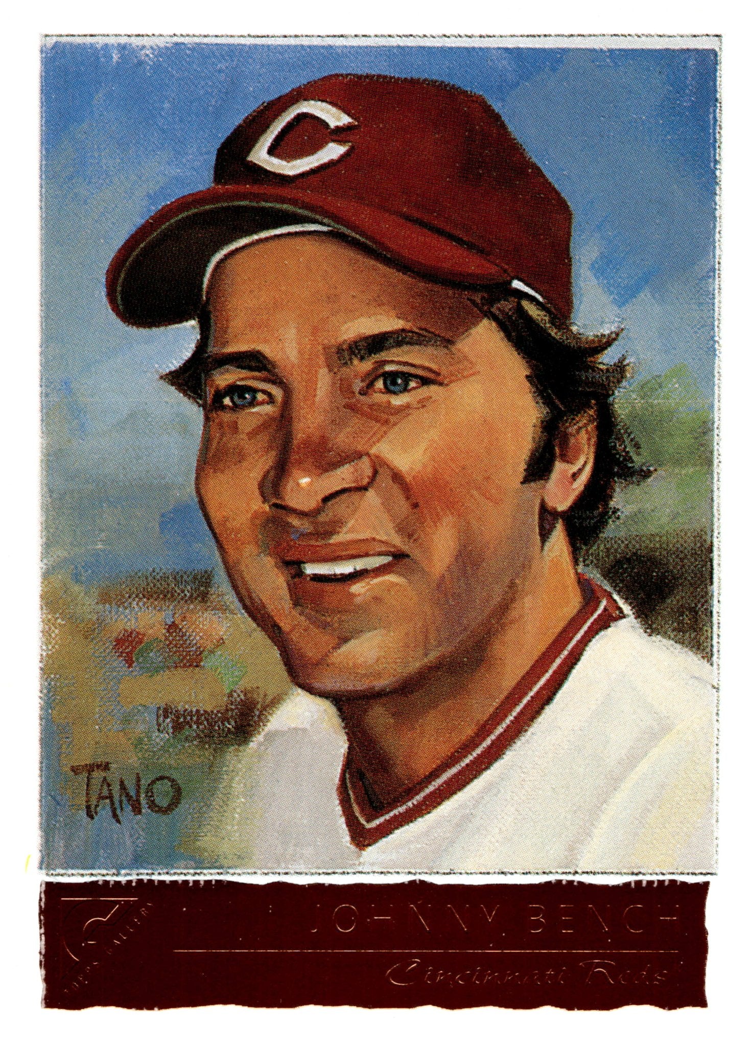 Johnny Bench 2001 Topps Gallery #145