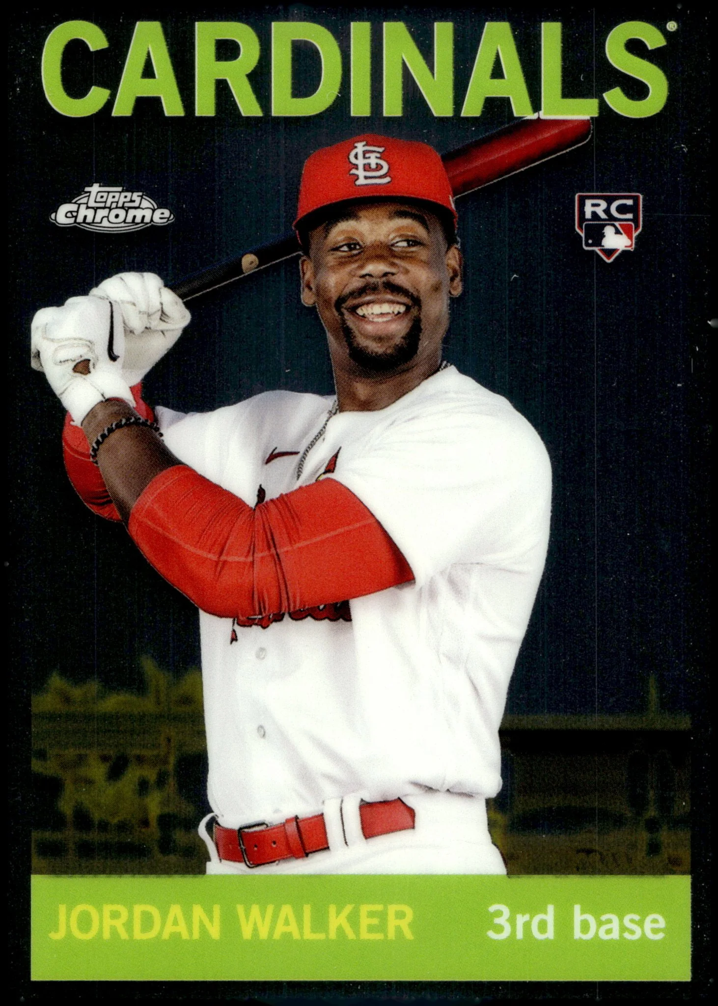 Jordan Walker 2023 Topps Chrome Lids RC #64-2