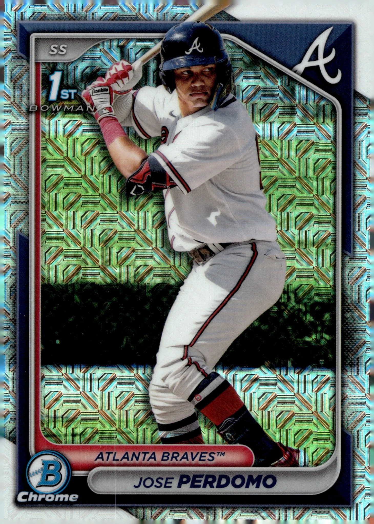 Jose Perdomo 2024 Bowman Chrome Mojo Refractor #BCP-220 #2