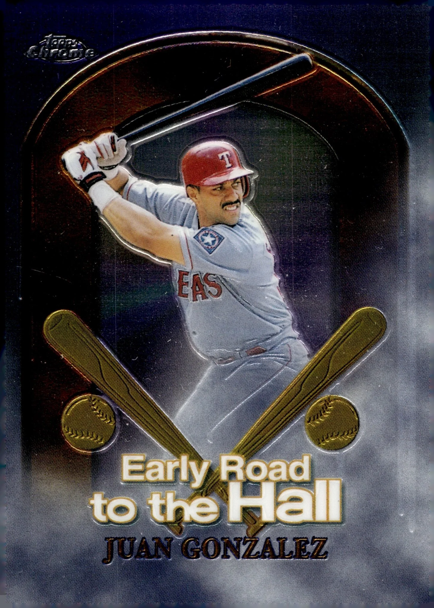 Juan Gonzalez 1999 Topps Chrome Early Road to the Hall #ER4 #1