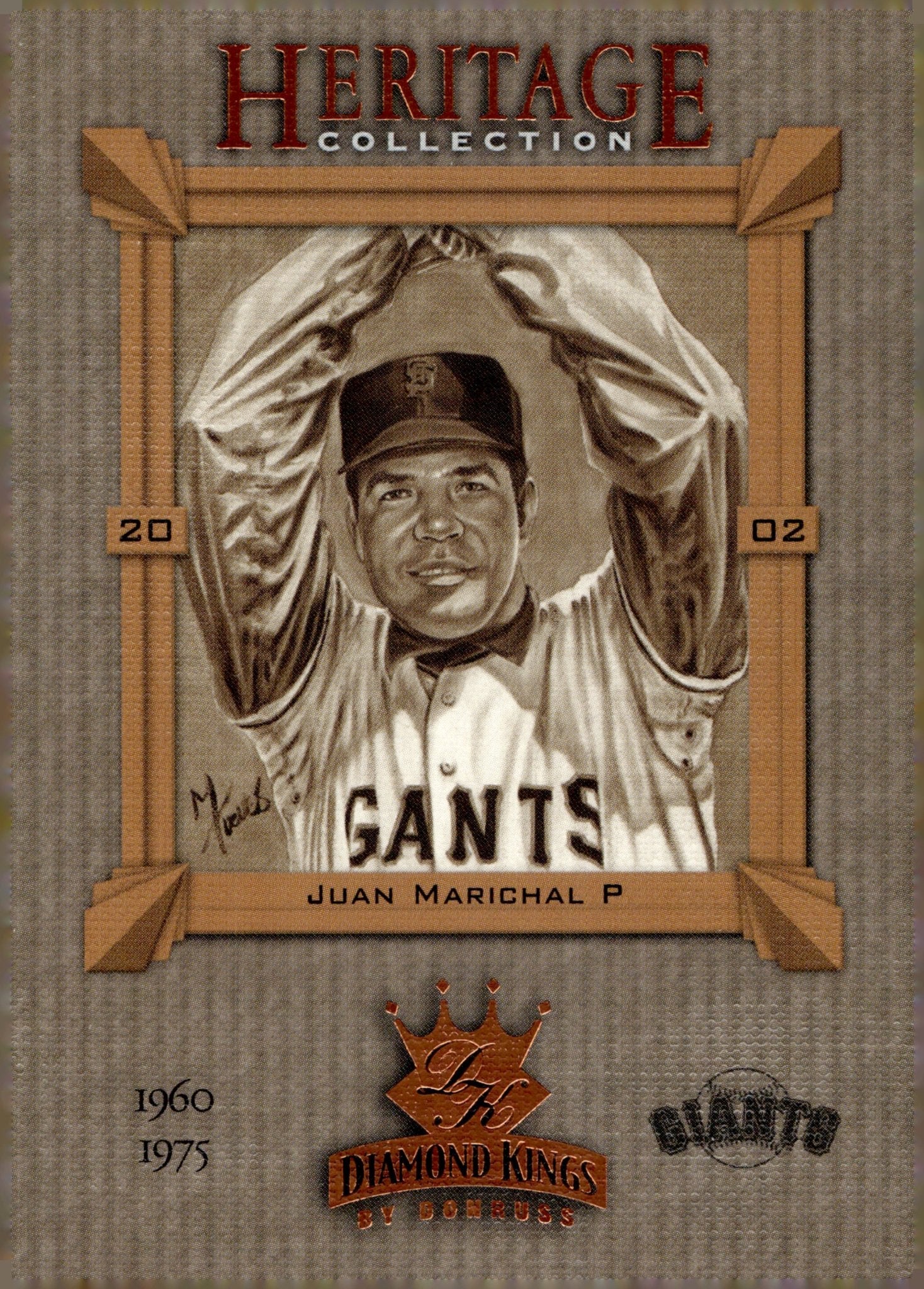 Juan Marichal 2002 Donruss Diamond Kings Heritage Collection #HC-12