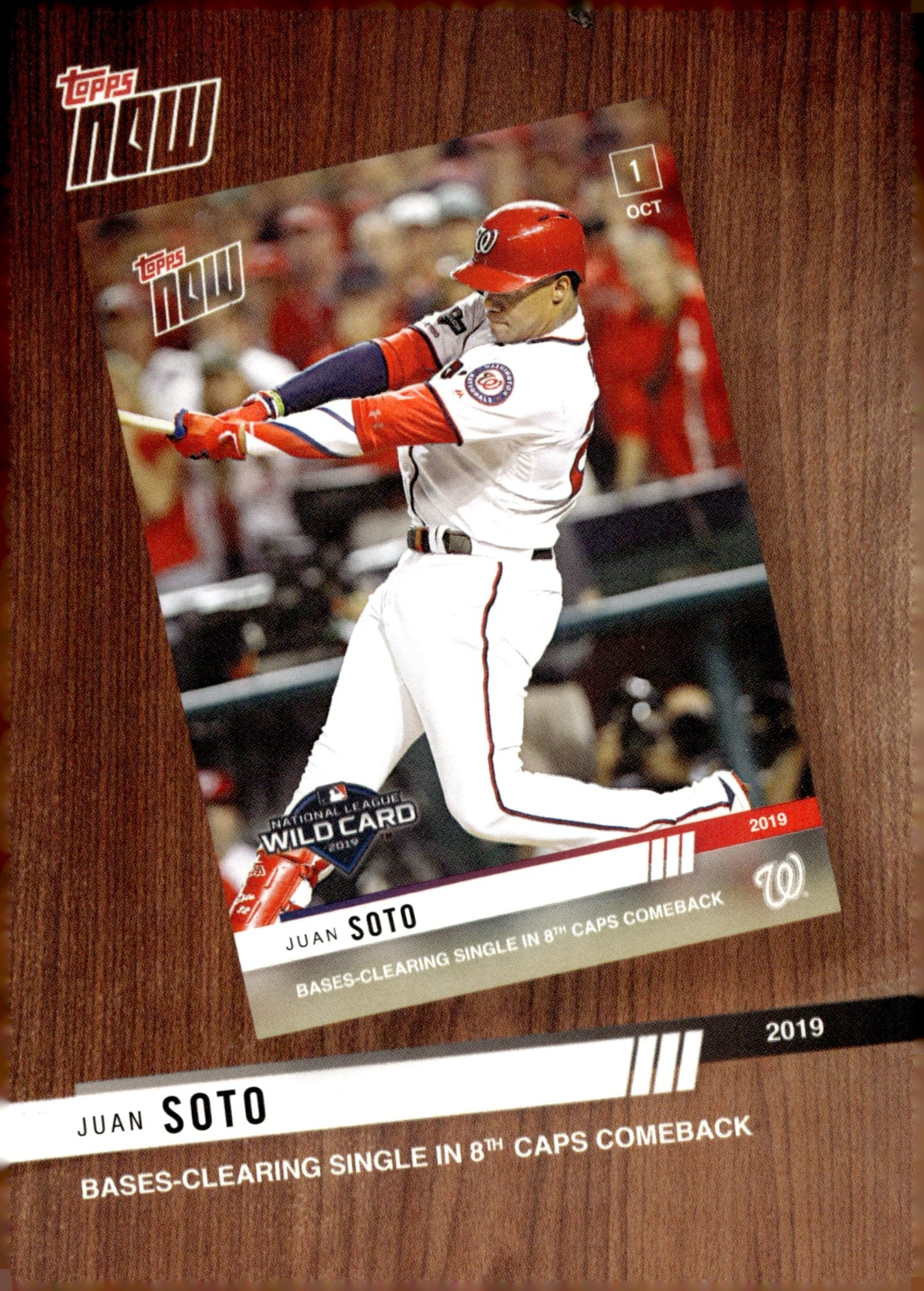 Juan Soto 2020 Topps Now Wild Card #BTN-3