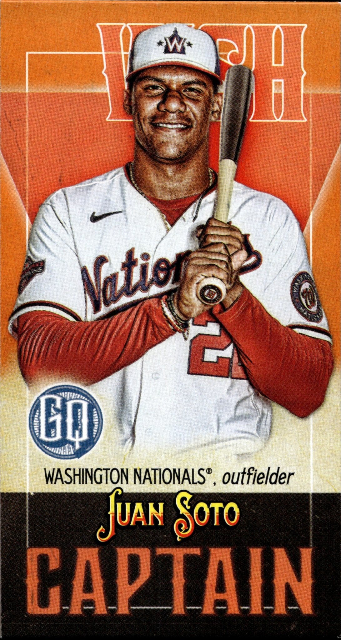 Juan Soto 2021 Topps Gypsy Queen Captain #CM-JS