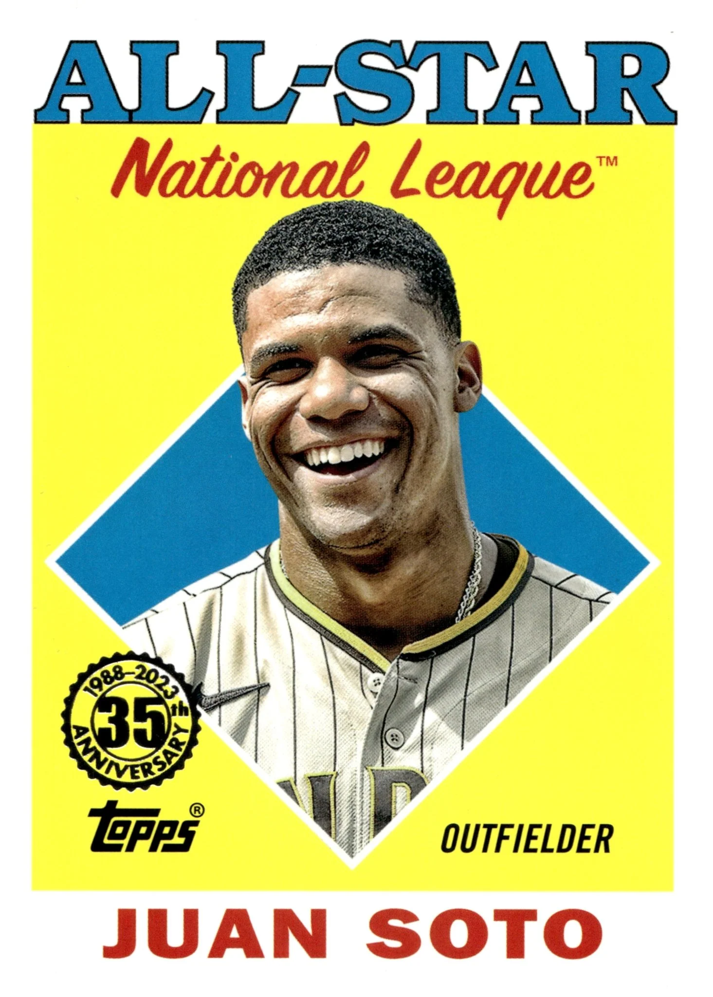 Juan Soto 2023 Topps 35th Anniversary All Stars National League #88AS-36