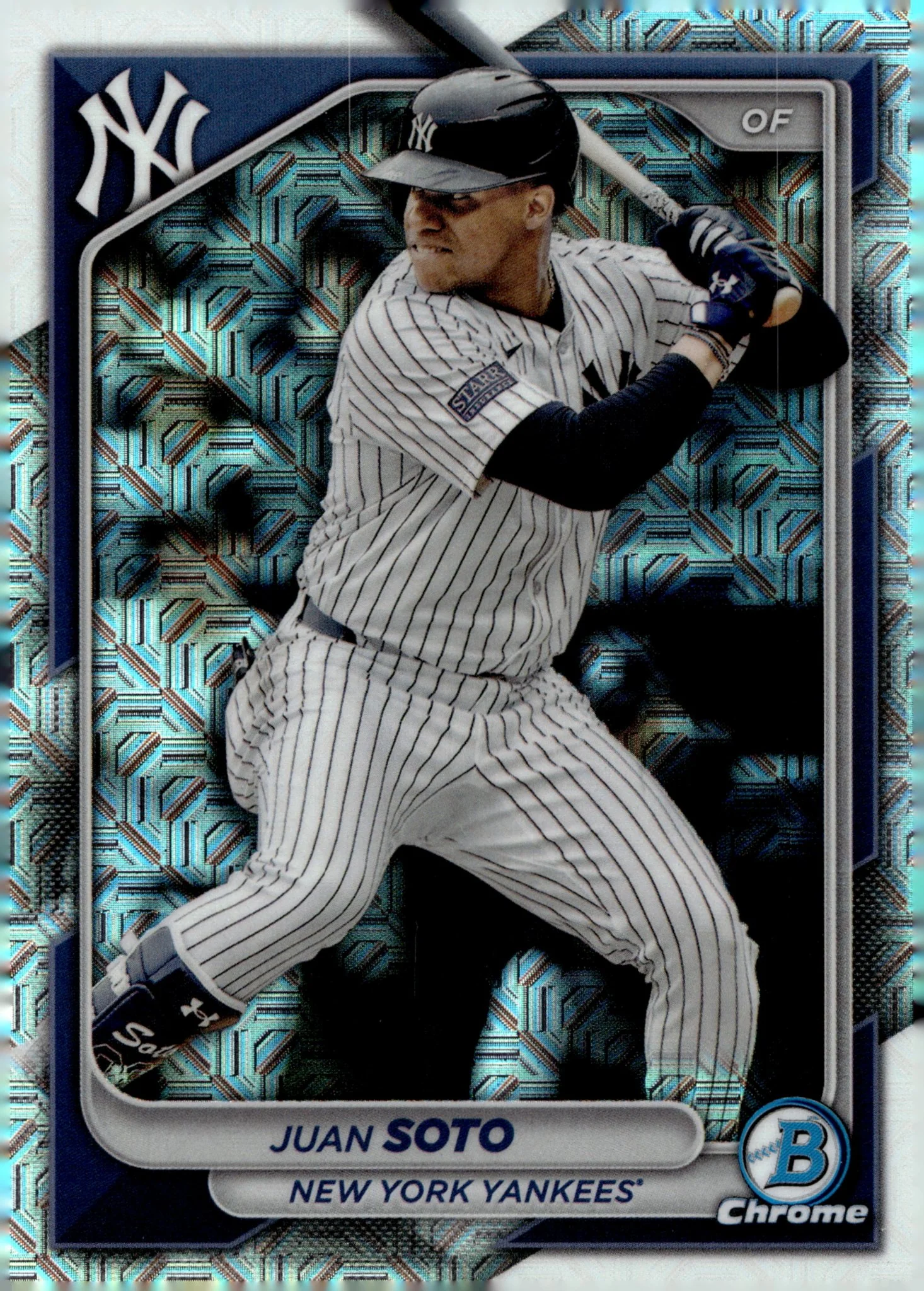 Juan Soto 2024 Bowman Chrome Mojo Refractor #89 #1