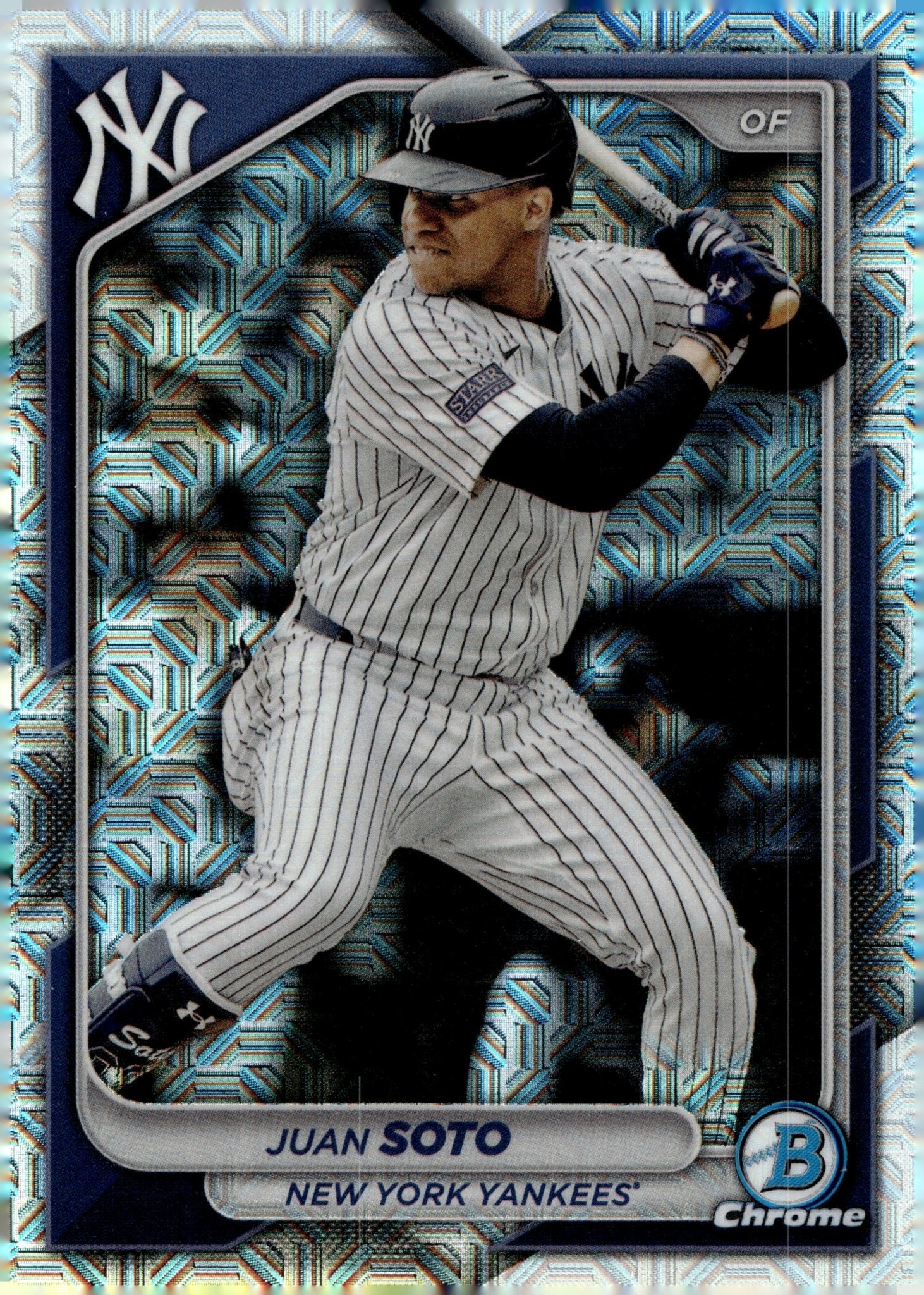 Juan Soto 2024 Bowman Chrome Mojo Refractor #89 #2
