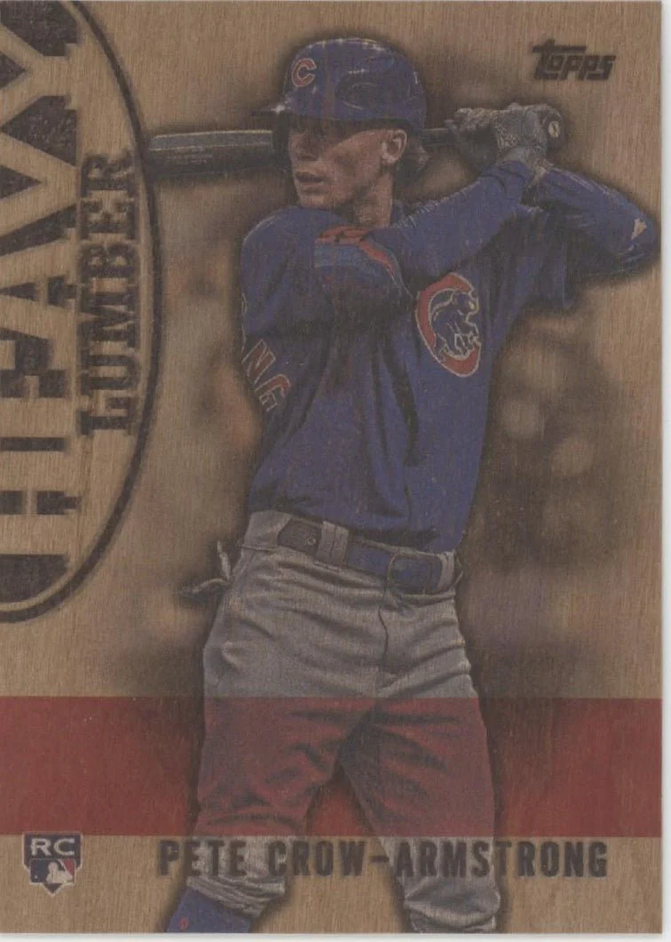 Pete Crow-Armstrong 2024 Topps Heavy Lumber RC #HL-47
