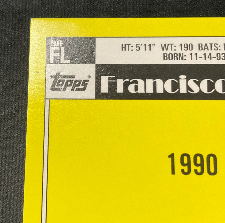 Francisco Lindor 2025 Topps 35th Anniversary '90 Swatch 11/25 #T90R-FL