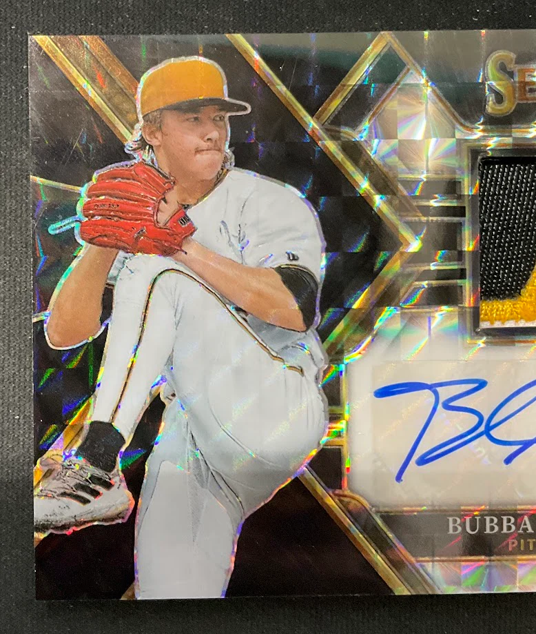 Bubba Chandler 2023 Panini Select Prizm Swatch RC Auto 1 of 1