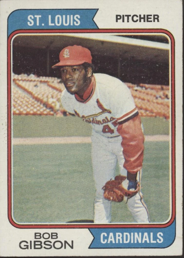 Bob Gibson 1974 Topps #350 St. Louis Cardinals VG-EX