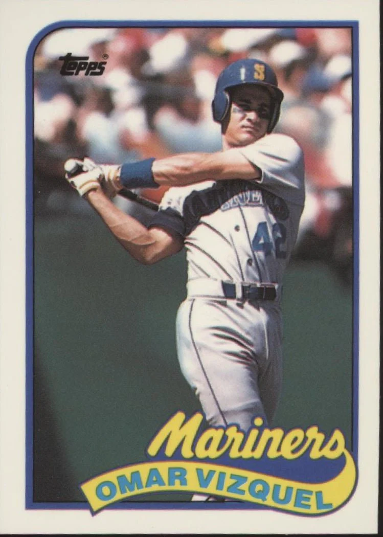 Omar Vizquel 1989 Topps Traded Tiffany RC #122T