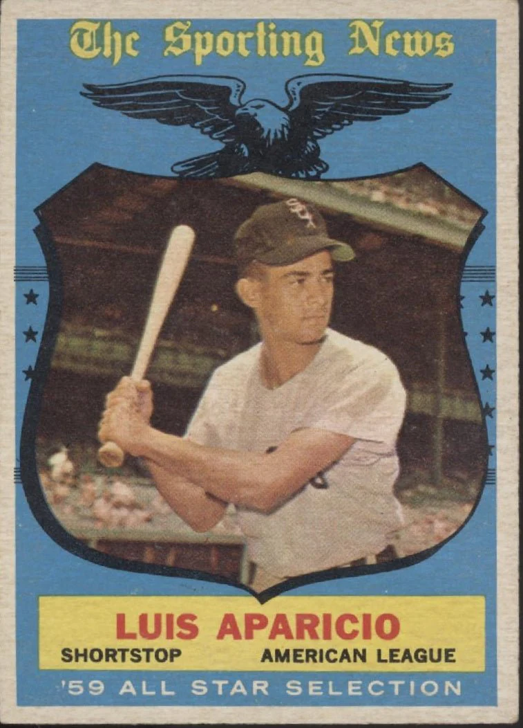 Luis Aparicio 1959 Topps Sporting News #560 Chicago White Sox VG