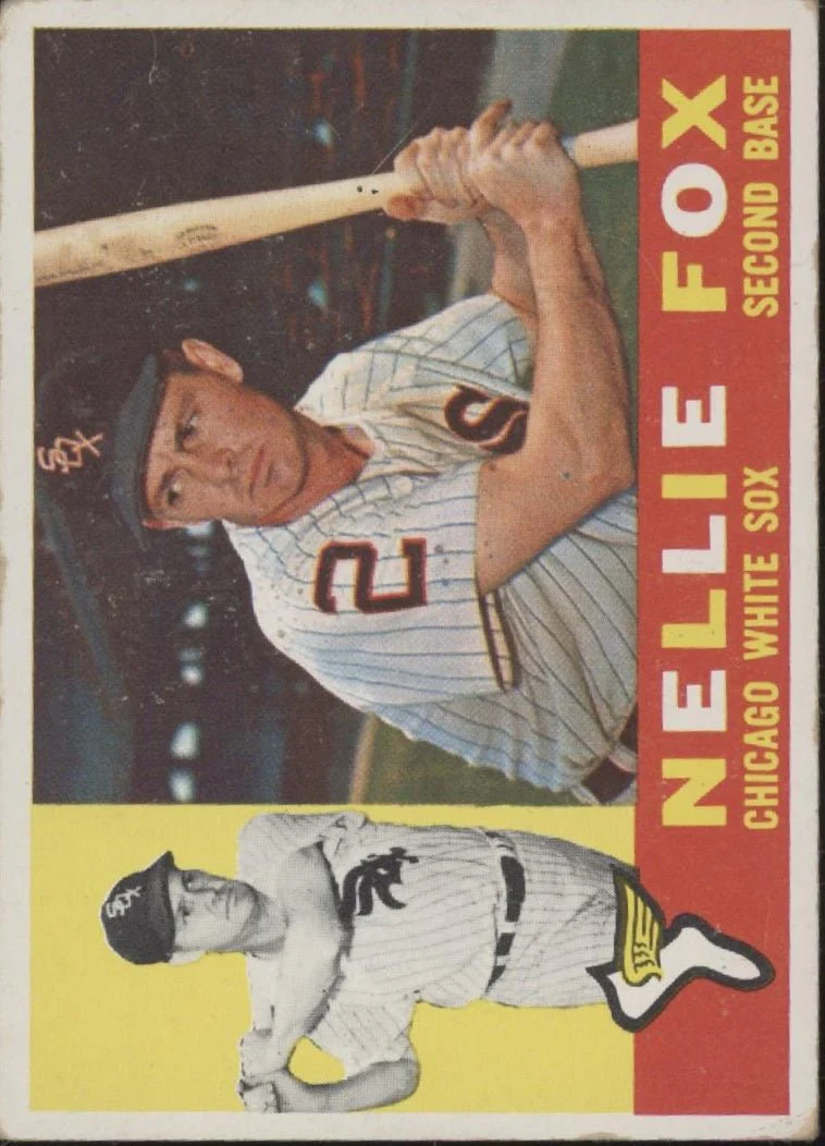 Nellie Fox 1960 Topps #100 Chicago White Sox VG #2