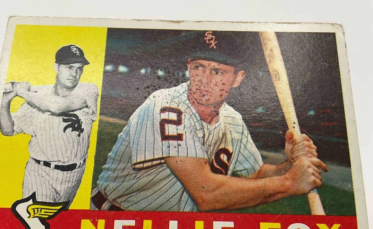 Nellie Fox 1960 Topps #100 Chicago White Sox VG #2
