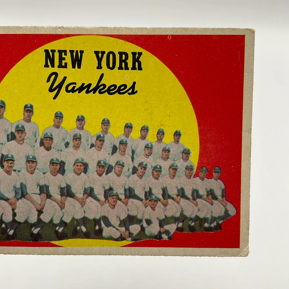 1735-new-york-yankees-1959-topps-checklist-510-gd-3.webp New York Yankees 1959 Topps Checklist #510 GD