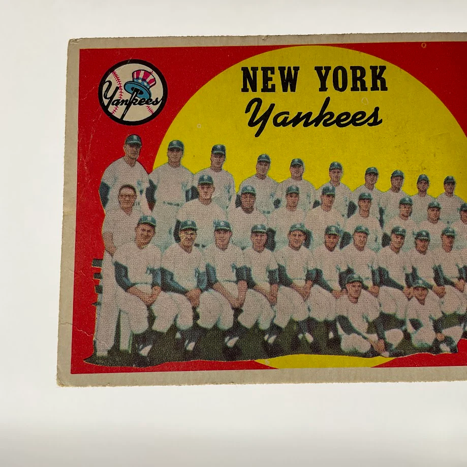 1735-new-york-yankees-1959-topps-checklist-510-gd-4.webp New York Yankees 1959 Topps Checklist #510 GD