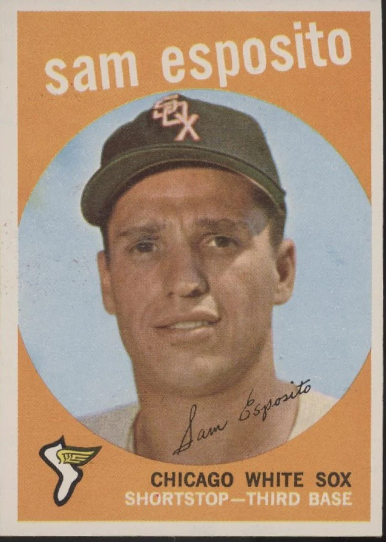 Sam Esposito 1959 Topps #438 Chicago White Sox EX