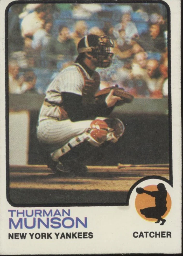 Thurman Munson 1973 Topps #142 New York Yankees VG #2