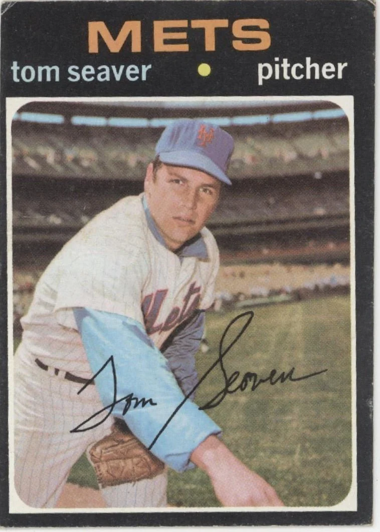 Tom Seaver 1971 Topps #160 New York Mets VG