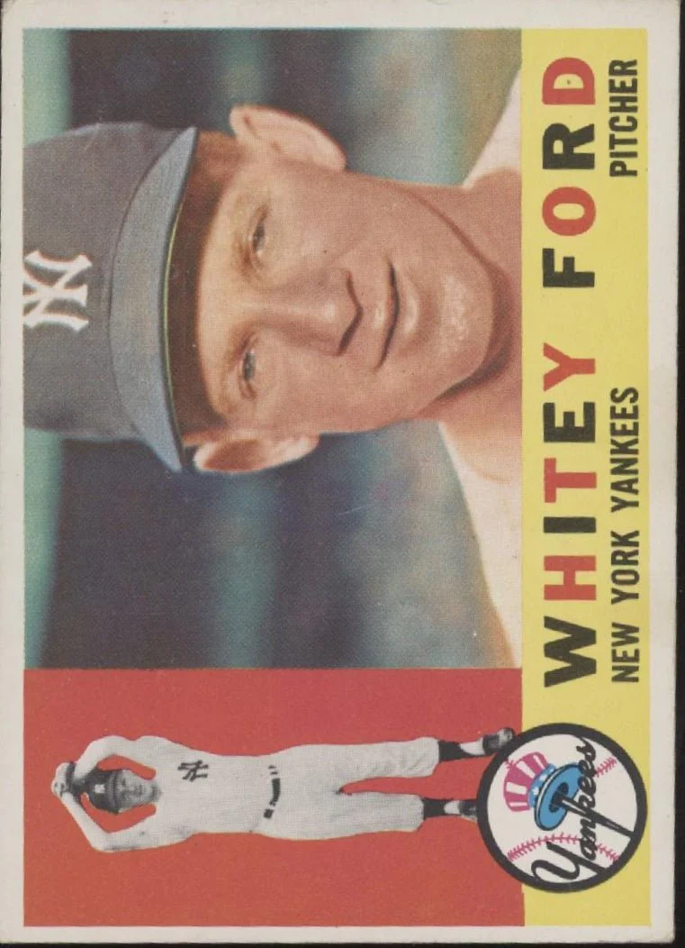 Whitey Ford 1960 Topps #35 New York Yankees VG-EX