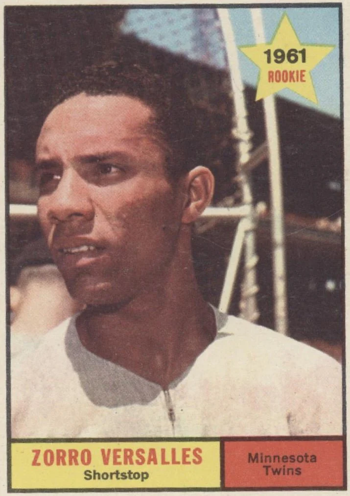1752-zorro-versalles-1961-topps-21-minnesota-twins-ex-1.webp Zorro Versalles 1961 Topps #21 Minnesota Twins EX