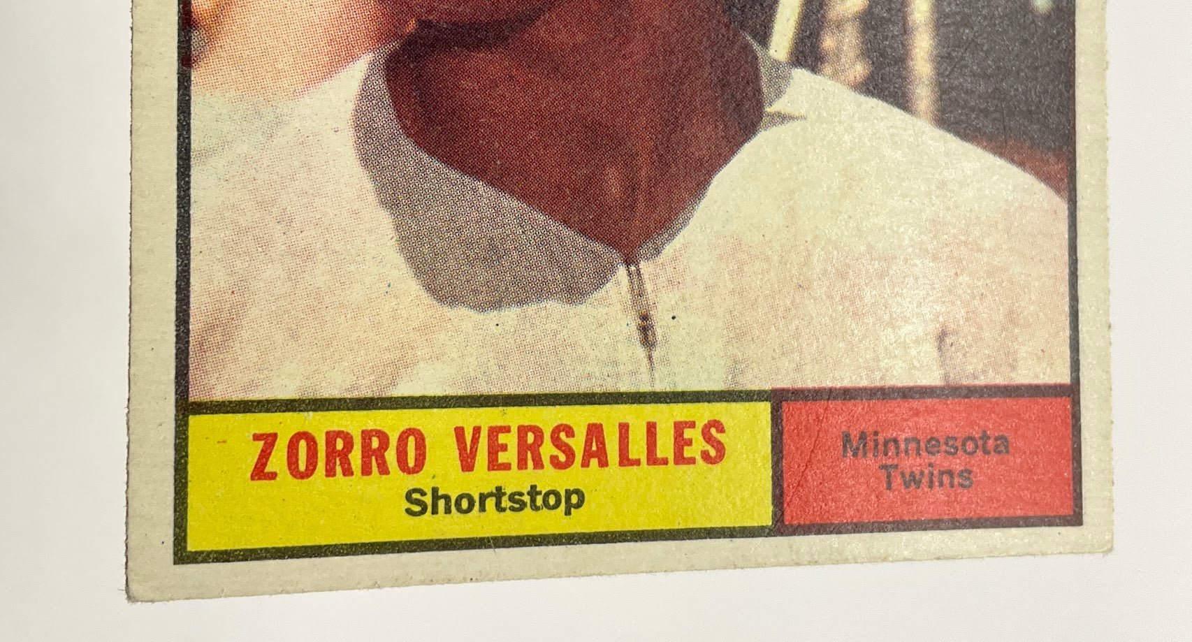 Zorro Versalles 1961 Topps #21 Minnesota Twins EX