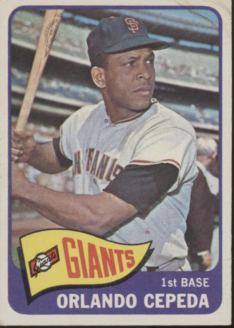 1767-orlando-cepeda-1965-topps-360-san-francisco-giants-vg-1-1.webp Orlando Cepeda 1965 Topps #360 San Francisco Giants VG #1