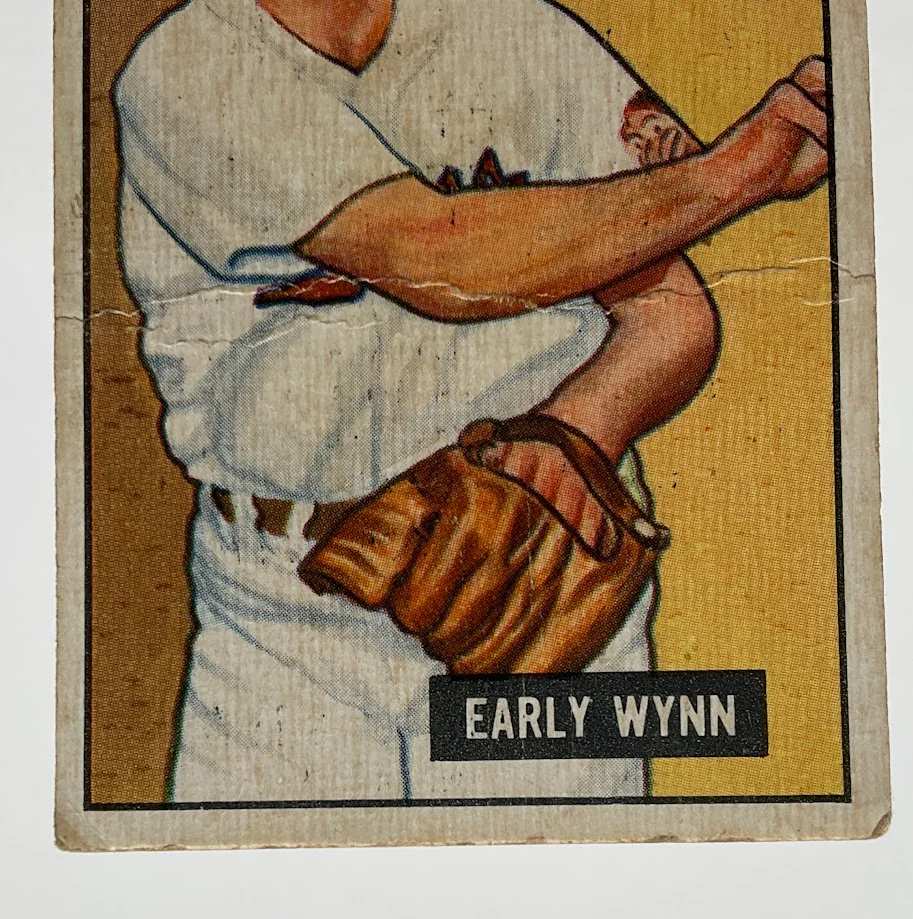 Early Wynn 1951 Bowman #78 Cleveland Indians GD