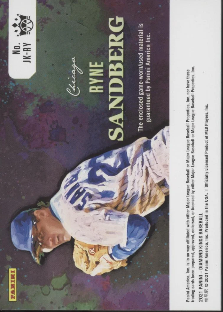1846-ryne-sandberg-2021-panini-diamond-kings-jersey-kings-swatch-jk-ry-2.webp Ryne Sandberg 2021 Panini Diamond Kings Jersey Kings Swatch #JK-RY