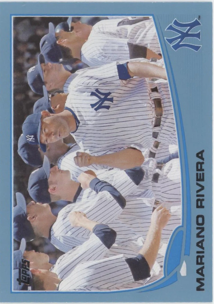 Mariano Rivera 2013 Topps Walmart Blue #600