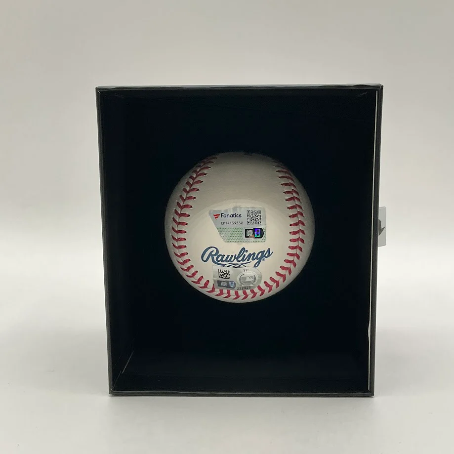 Jim Leyland Underwraps Signed Hall of Fame Baseball Fanatics COA