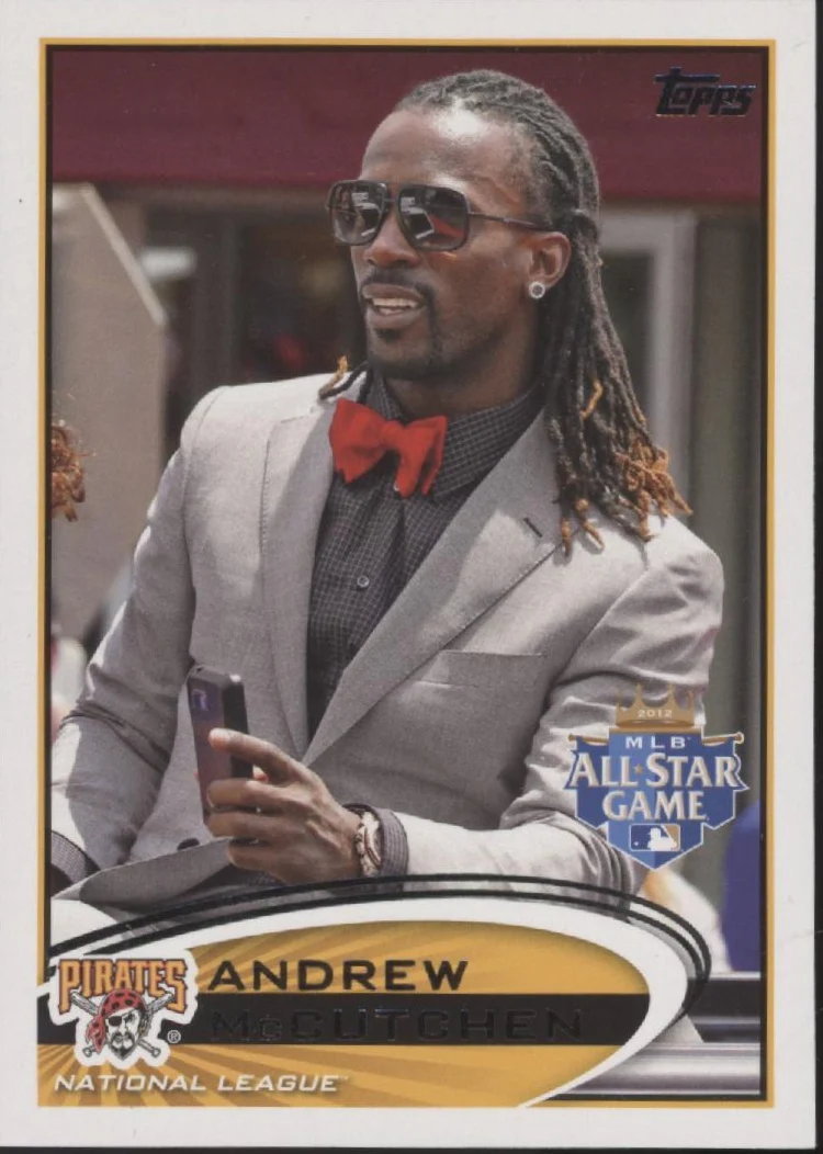 Andrew McCutchen 2012 Topps Update Series All Star Game SP #US87
