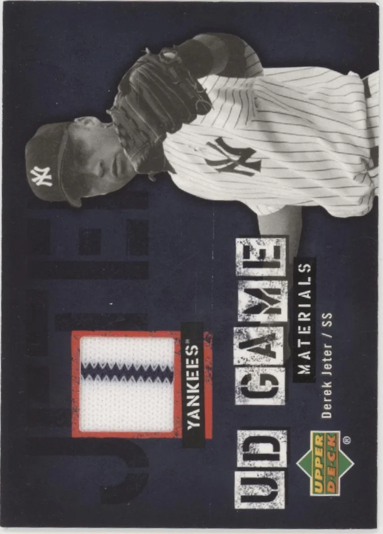 Derek Jeter 2006 Upper Deck Game Materials Swatch #UD-DJ
