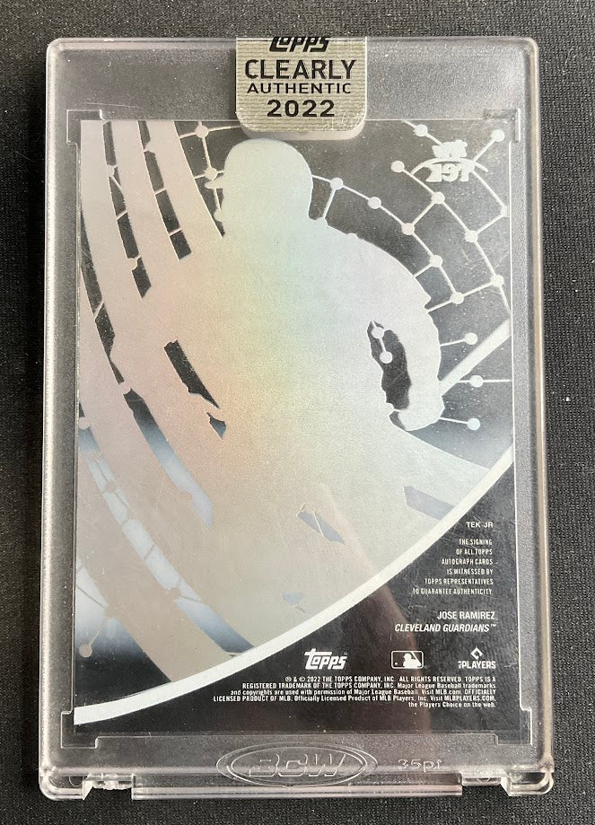 1929-jose-ramirez-2022-topps-clearly-authentic-tek-auto-34-50-tek-jr-4.jpg Jose Ramirez 2022 Topps Clearly Authentic Tek Auto 34/50 #TEK-JR