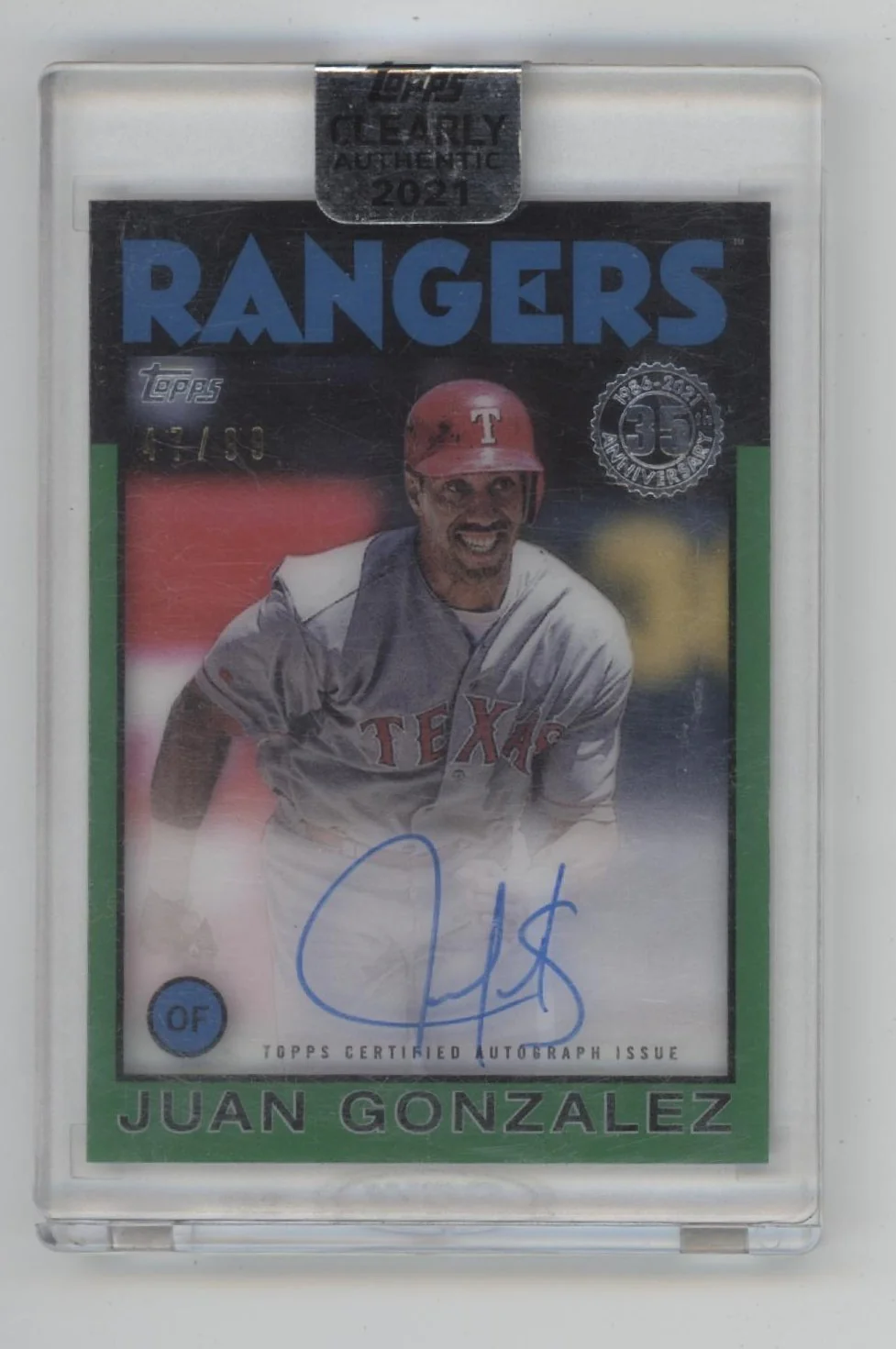 1930-juan-gonzalez-2021-topps-clearly-authentic-green-auto-47-99-86tba-jg-1.webp Juan Gonzalez 2021 Topps Clearly Authentic Green Auto 47/99 #86TBA-JG