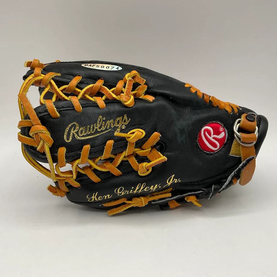 Ken Griffey Jr. Autographed Mini Rawlings Glove with Upper Deck COA