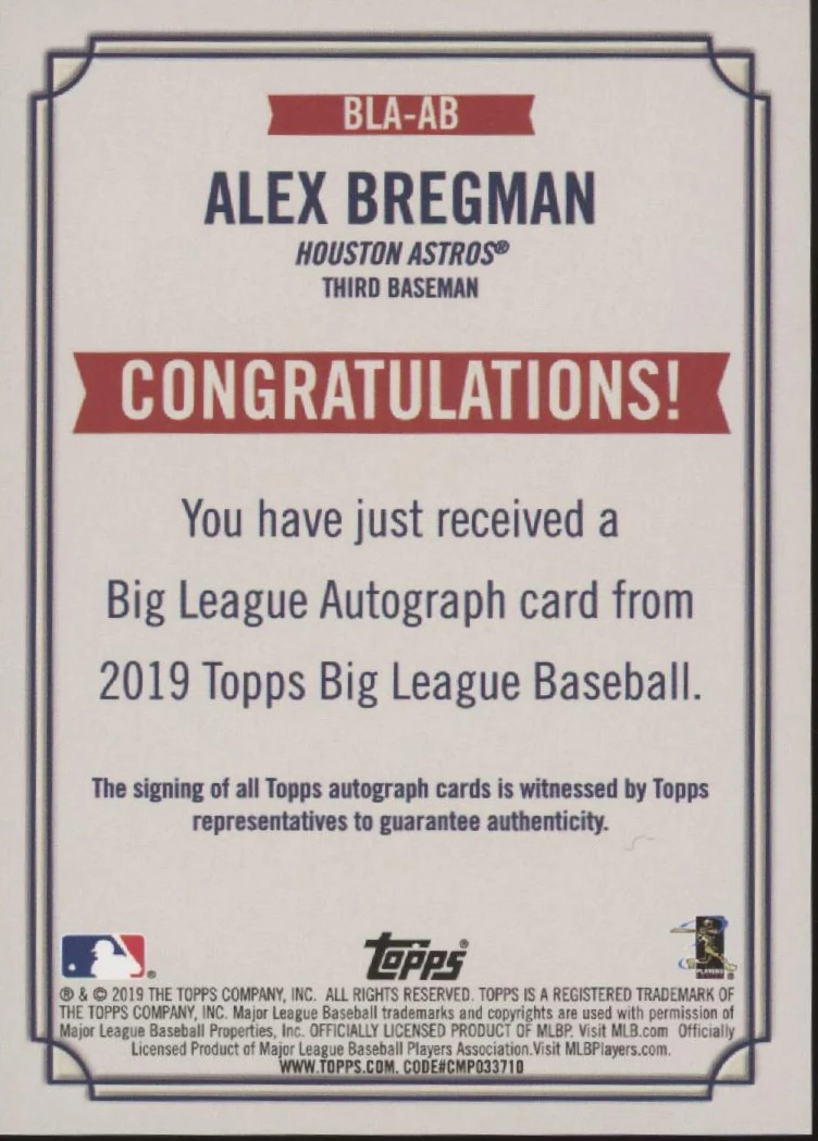 1969-alex-bregman-2019-topps-big-league-auto-bla-ab-2.webp Alex Bregman 2019 Topps Big League Auto #BLA-AB