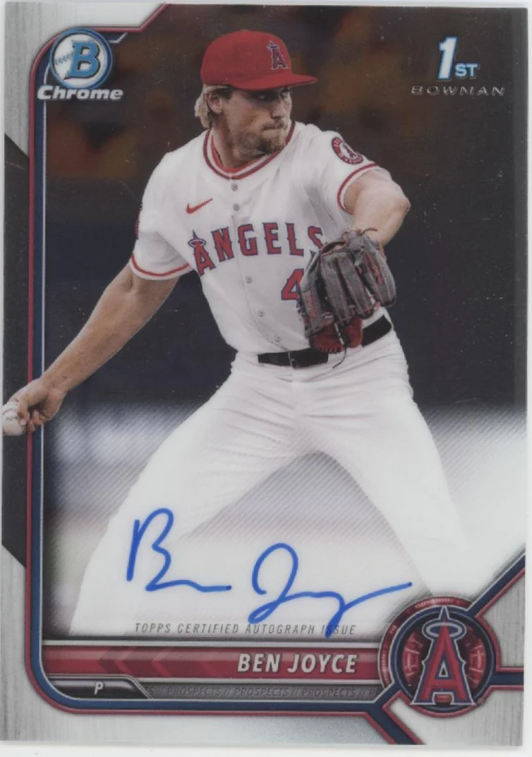 1978-ben-joyce-2022-bowman-chrome-prospects-auto-cda-bj-1.webp Ben Joyce 2022 Bowman Chrome Prospects Auto #CDA-BJ