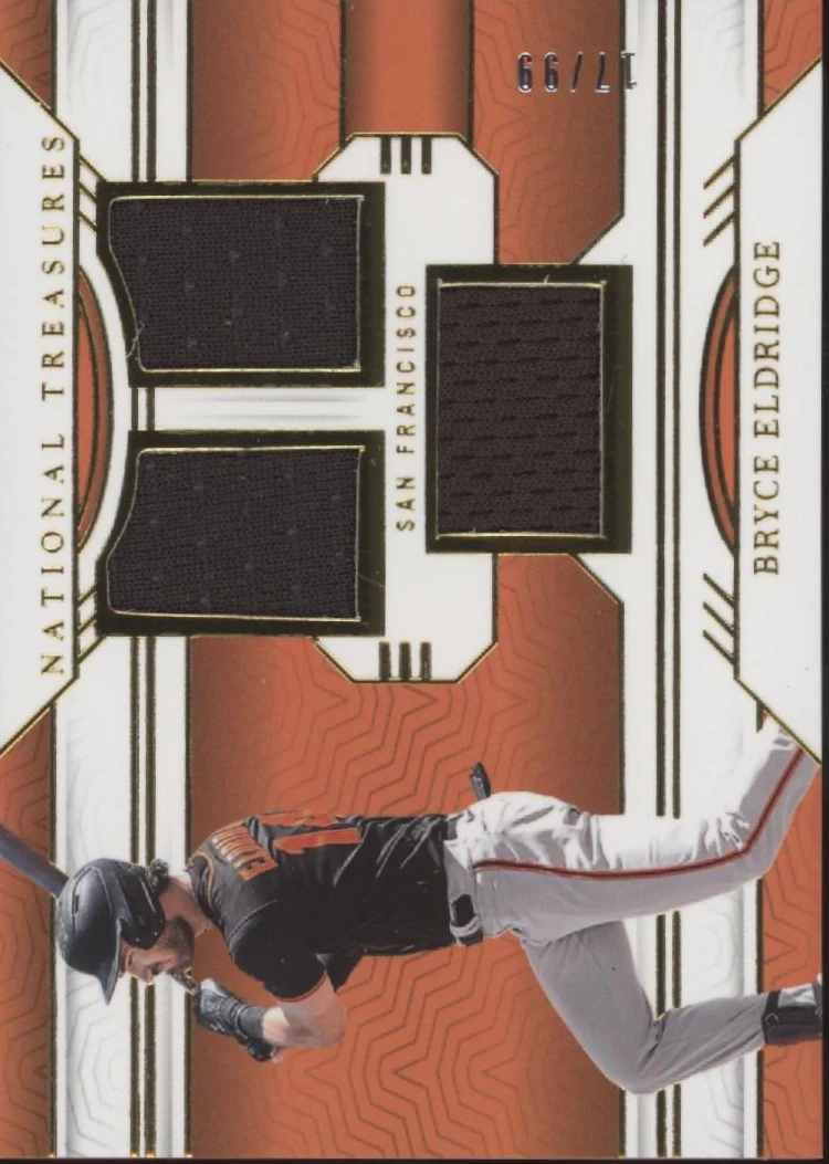 Bryce Eldridge 2024 Panini National Treasures Swatch 17/99 #1