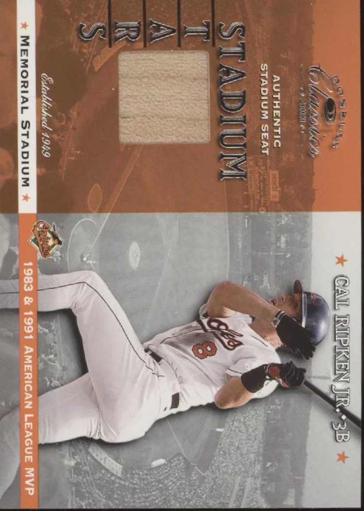 1993-cal-ripken-jr.-2001-donruss-classics-stadium-stars-bat-relic-ss-2-1.webp Cal Ripken Jr. 2001 Donruss Classics Stadium Stars Bat Relic #SS-2