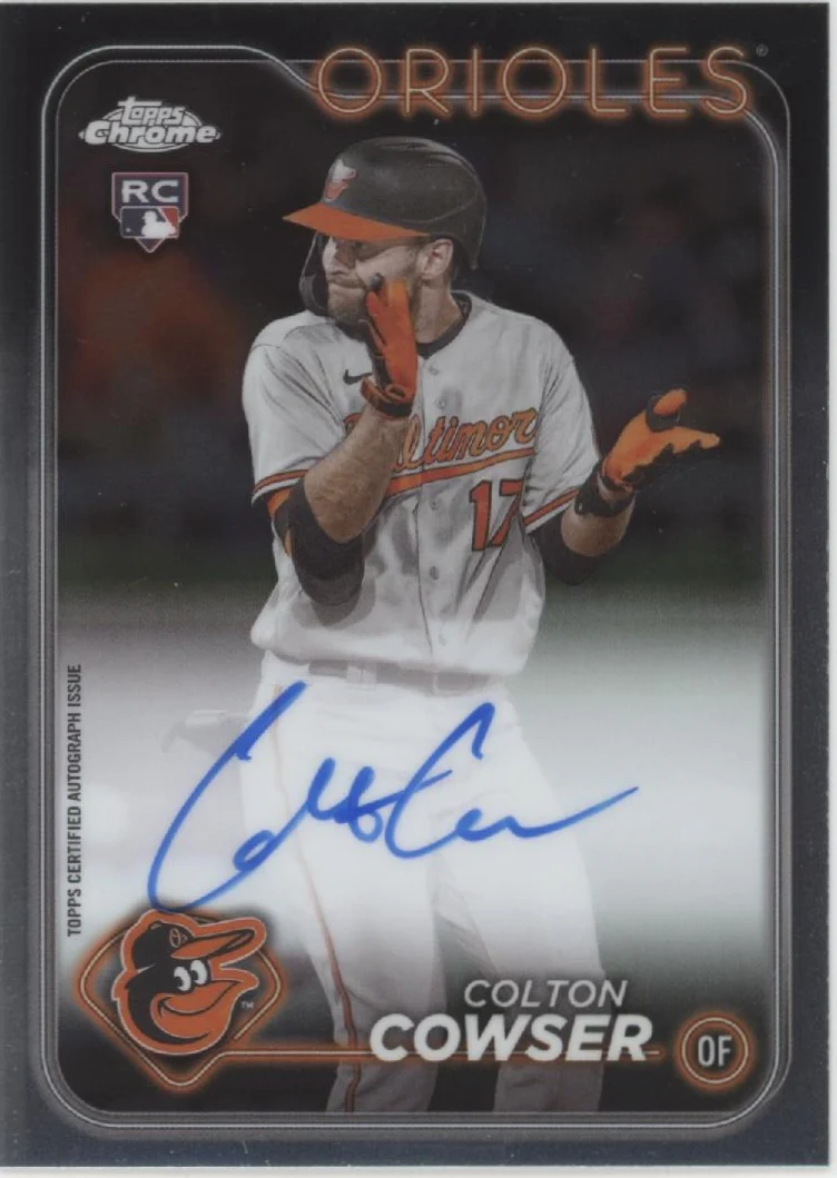 2003-colton-cowser-2024-topps-chrome-rc-auto-ra-cc-1.webp Colton Cowser 2024 Topps Chrome RC Auto #RA-CC