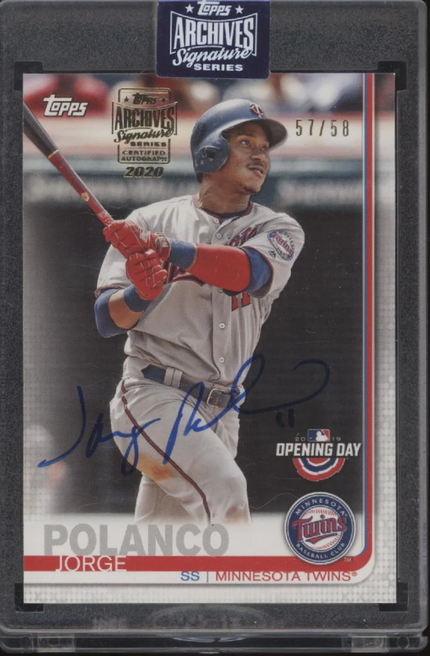 2053-jorge-polanco-2020-topps-archives-signature-series-opening-day-auto-57-58-110-1.webp Jorge Polanco 2020 Topps Archives Signature Series Opening Day Auto 57/58 #110