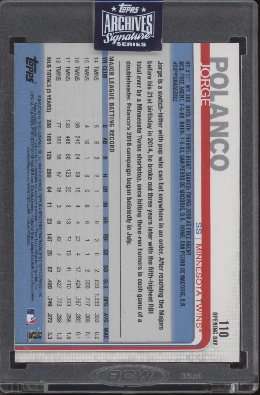 2053-jorge-polanco-2020-topps-archives-signature-series-opening-day-auto-57-58-110-2.webp Jorge Polanco 2020 Topps Archives Signature Series Opening Day Auto 57/58 #110