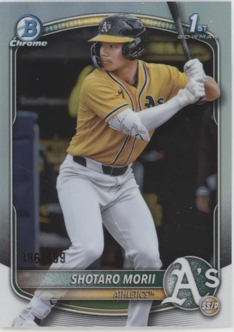 2100-shotaro-morii-2025-bowman-chrome-prospects-refractor-186-499-bcp-170-1.webp Shotaro Morii 2025 Bowman Chrome Prospects Refractor 186/499 #BCP-170