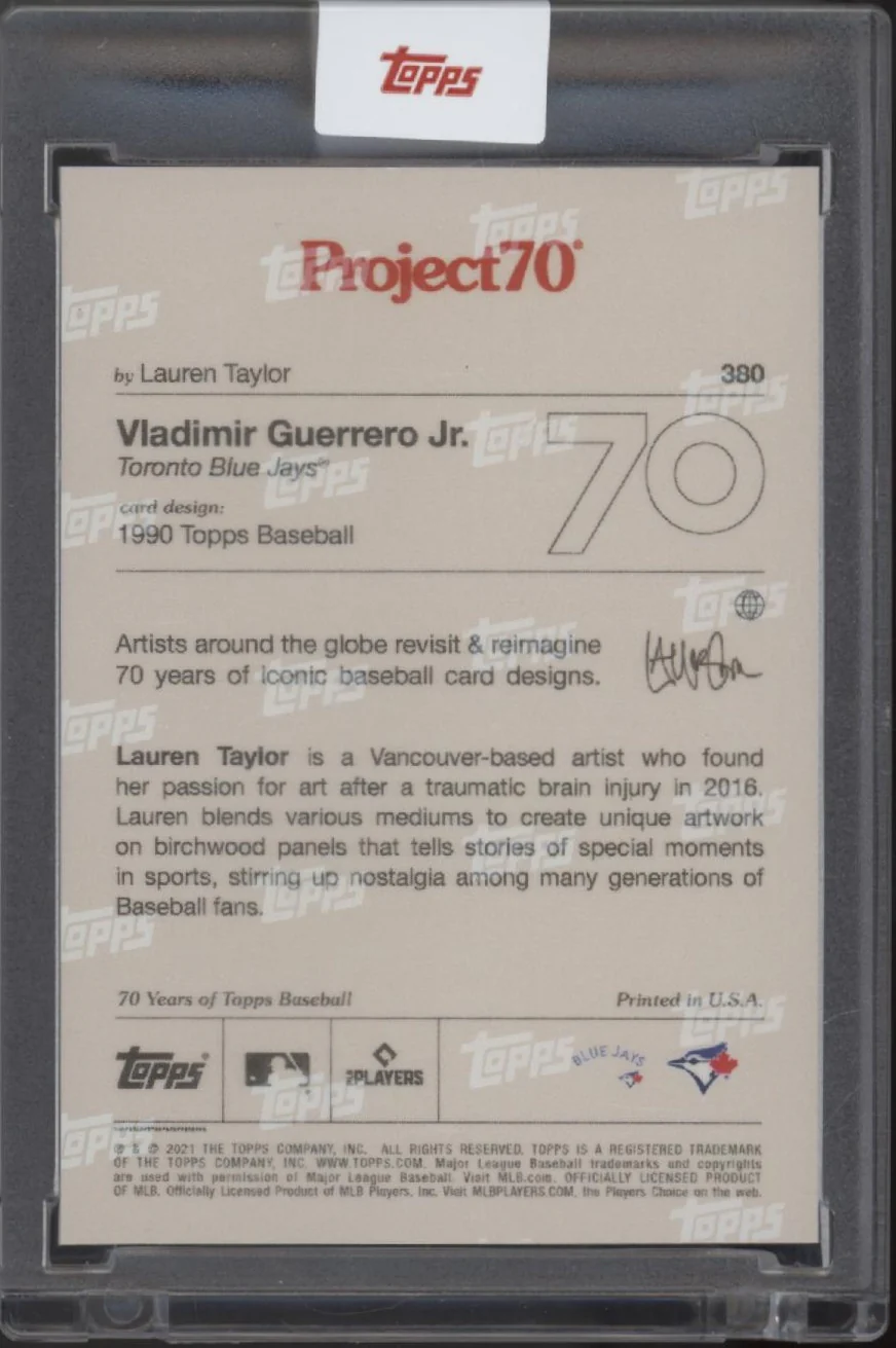 2109-vladimir-guerrero-jr.-2021-topps-project-70-380-2.webp Vladimir Guerrero Jr. 2021 Topps Project 70 #380