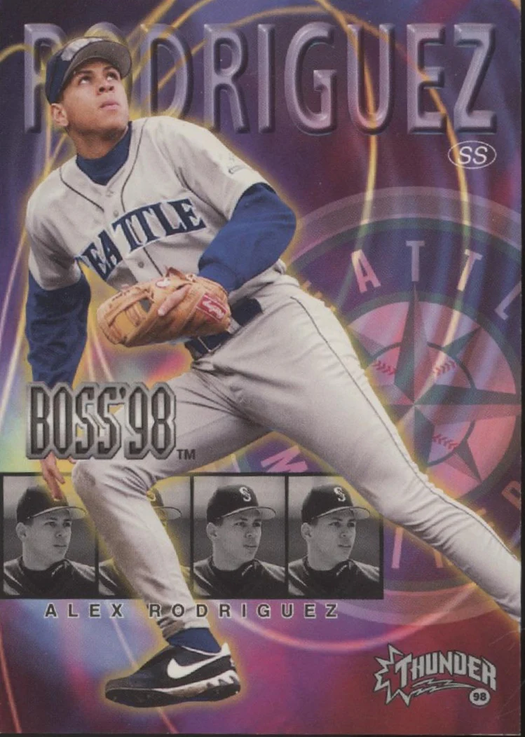 Alex Rodriguez 1998 Fleer Thunder Boss #17