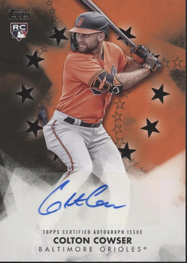 2179-colton-cowser-2024-topps-stars-black-rc-auto-054-199-bsa-cc-1.webp Colton Cowser 2024 Topps Stars Black RC Auto 054/199 #BSA-CC