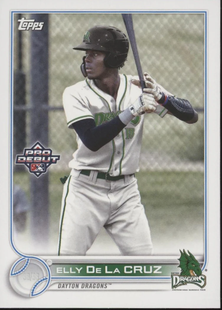 Elly De La Cruz 2022 Topps Pro Debut #PD-189 #2