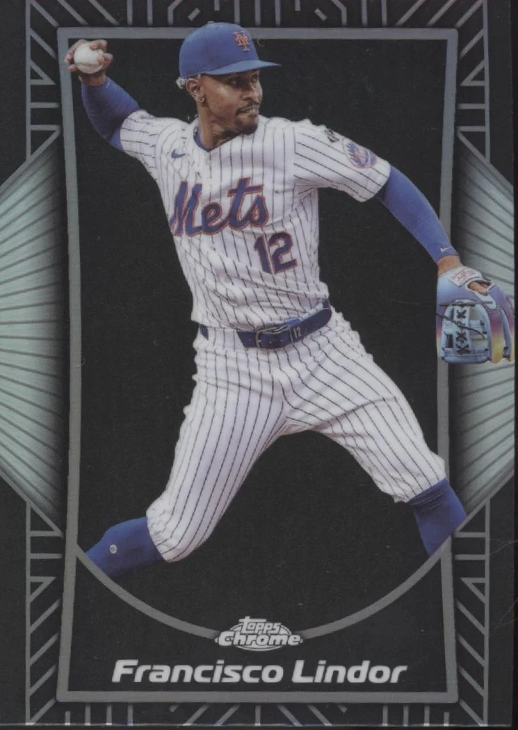 Francisco Lindor 2025 Chrome Shadow Etch #SE-8